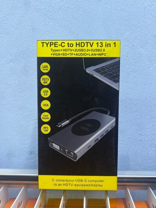 Type-C To HDTV 13 in 1 Adapter 